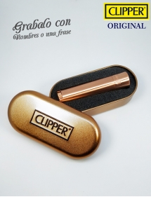 Clipper grabado Rose Gold