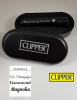 Mechero Clipper Metal Negro Personalizado