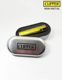 Clipper Mini Personalizado Dorado Tornasol.