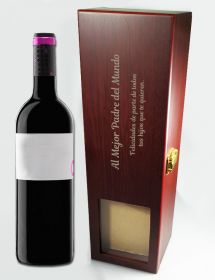 Caja de Madera Personalizada Para Vino