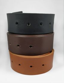 Cinturon de Cuero (4 cm) a Medida para intercambio de Hebillas