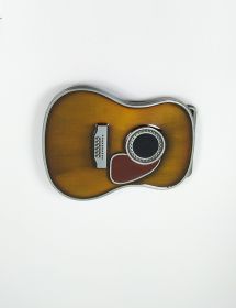 Hebilla Flamenca Guitarra Diseño 3D