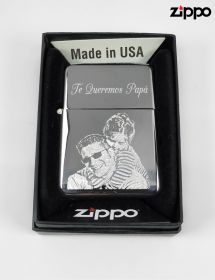 Zippo® Personalizado con tu Foto (Brillo)
