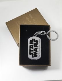Llavero Grabado Star Wars Personalizado.