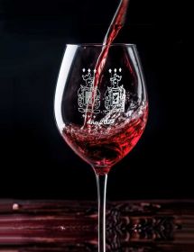 Copa de Vino grabado Logo