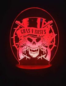 Lámpara LED Guns N' Roses