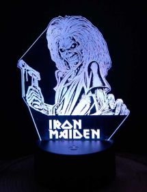 Lámpara LED Iron Maiden