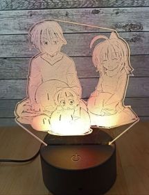 Lámpara LED Anime Recortada