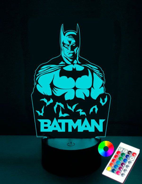 Lámpara LED Batman