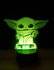 Lámpara LED Baby Yoda