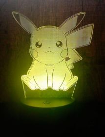 Lámpara LED Pikachu