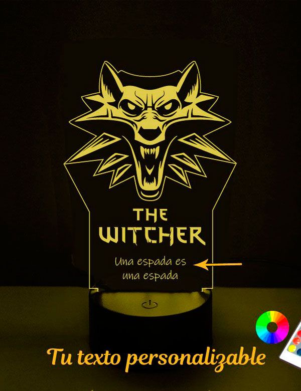 Lámpara LED The Witcher 3
