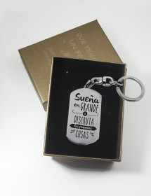Llavero Grabado Personalizado Texto.