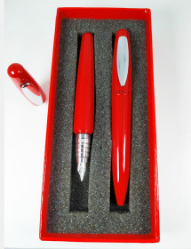 Juego de Bolígrafo y Pluma LIMUS grabado personalizado