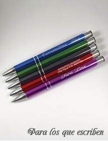 Bolígrafos personalizados Láser