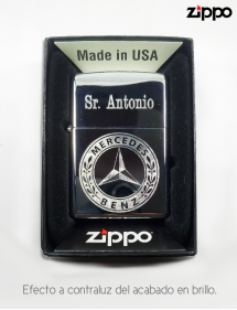 Zippo original personalizado logo.