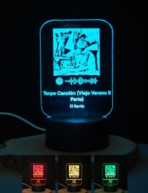 Lámpara spotify marco led personalizado – Tienda Virtual – BRULER